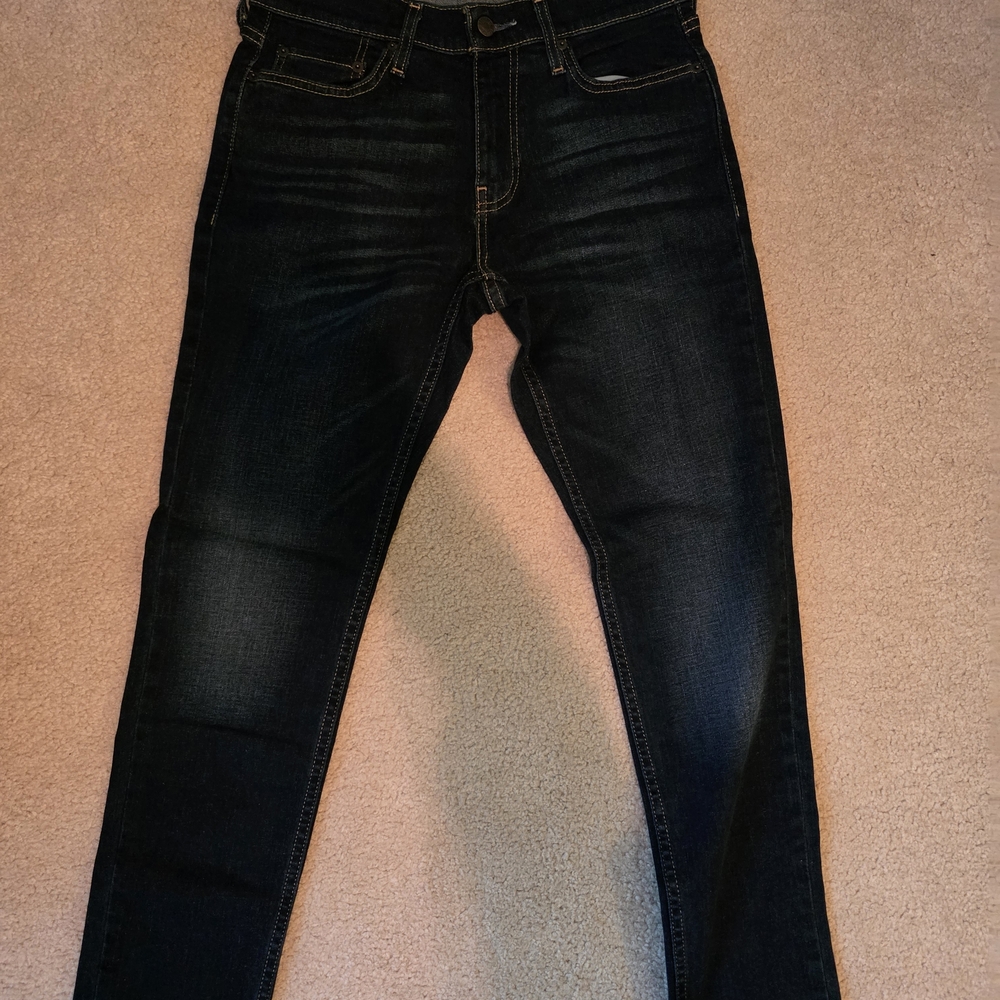 Hollister Men's Black Denim Jeans